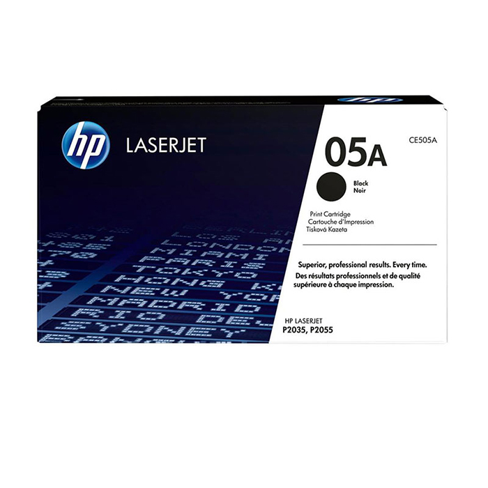 HP-05A-Black-Original-LaserJet-Toner-Cartridge.jpg کارتریج تونر (طرح فابریک) سیاه 05A لیزری اچ پی - Image 1
