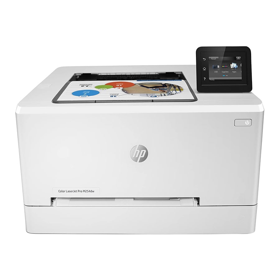 HP-Color-LaserJet-Pro-M254dw-min.jpg پرینتر رنگی اچ پی LaserJet Pro M254dw - Image 1