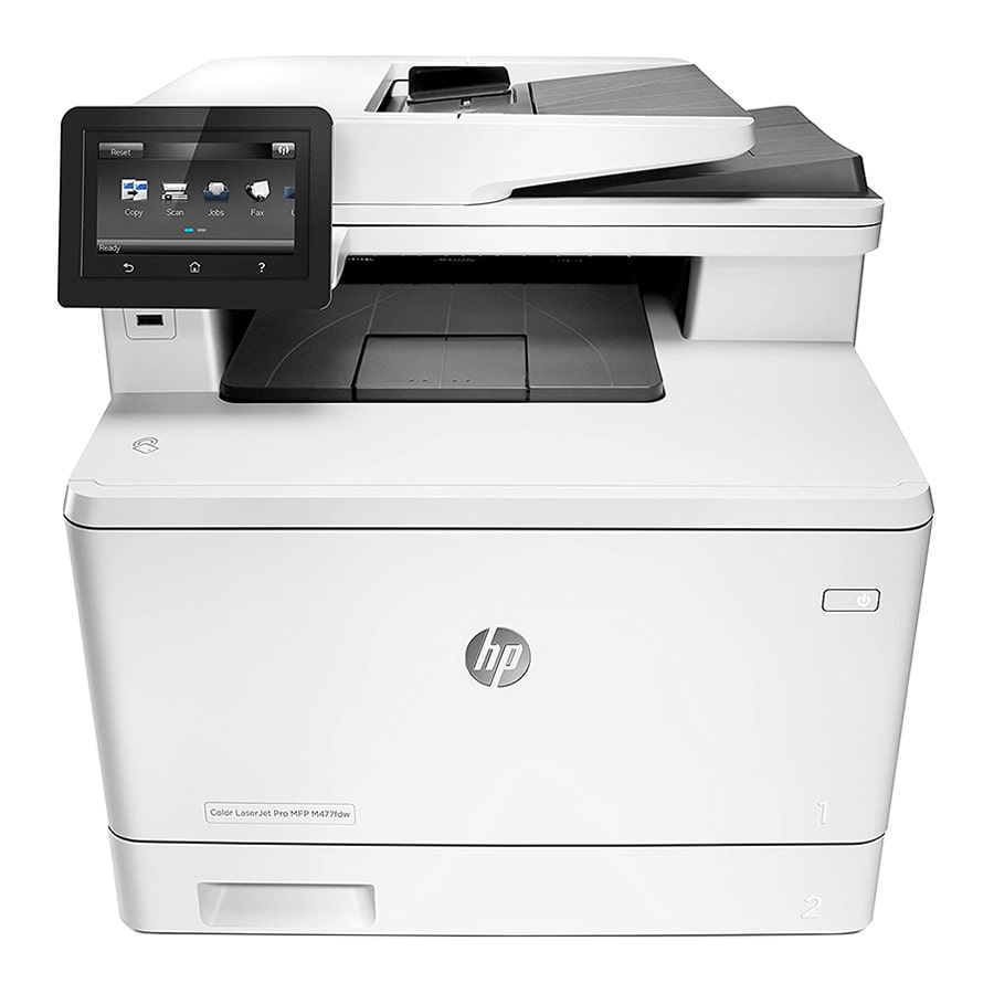 HP-Color-LaserJet-Pro-MFP-M477fdw-min.jpg پرینتر رنگی اچ پی LaserJet Pro MFP M477fdw - Image 1