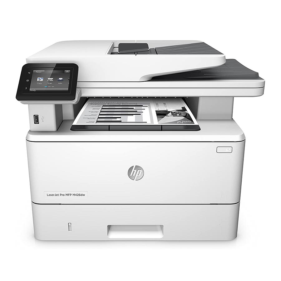LaserJet-Pro-MFP-M426DW-min.jpg پرینتر سیاه و سفید اچ پی LaserJet Pro MFP M426DW - Image 1