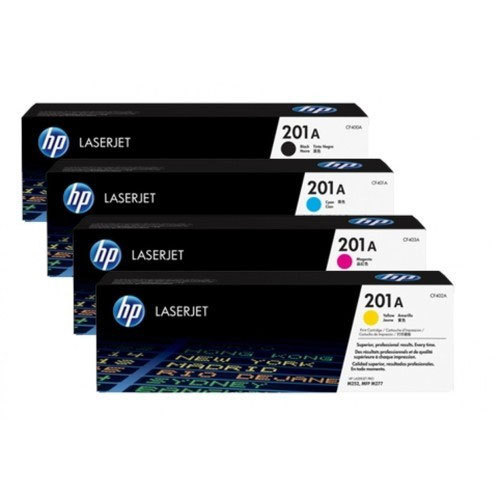 hp-201a-cyan-original-laserjet-toner-cartridge-500x500-1-2.jpg خرید پک کارتریج تونر (طرح فابریک) 201A لیزری اچ پی – چهار رنگ - Image 1